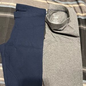 2 pair 7/8 girls leggings